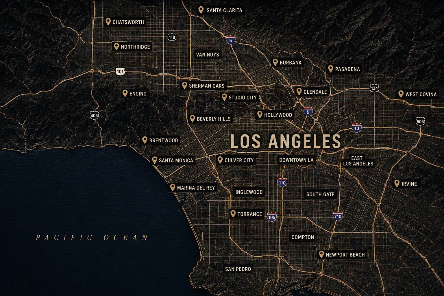 Los Angeles Service Area